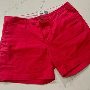 Old Navy Coral Cargo Shorts - Women’s Size 6